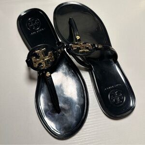 Tory Burch Jelly Black Sandals